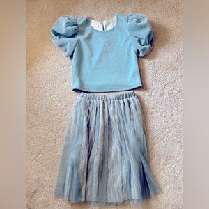 Girls 2 piece formal dress